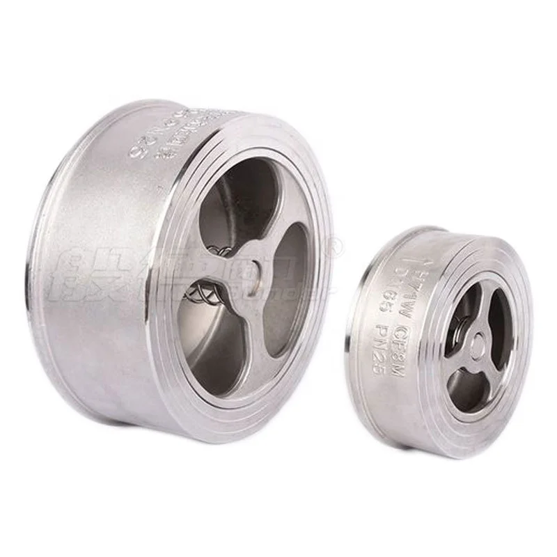 Wafer Type Check Valve 304 Stainless Steel Check Valce