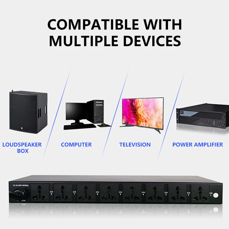 8 Channel 16 Channel High Quality Power Supply Sequencer controller