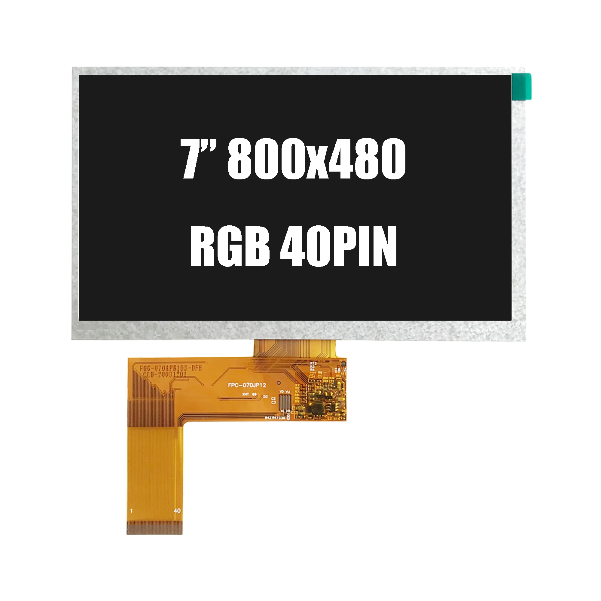 7 ЖК 800x480 TN Type TFT дисплей 7 дюймов RGB 40 Pin-код