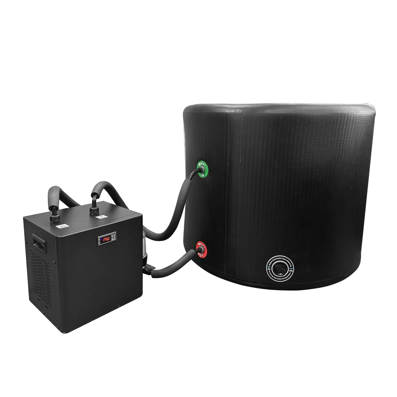 Popular Design Inflatable Blow Up Ice Bath Recovery Pod With Water Cooler For Ice Bath