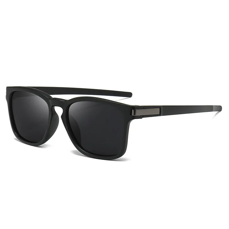 Fashion Square Retro Sun Glasses Photochromic Polarized Outdoor Cycling Sunglasses for Men