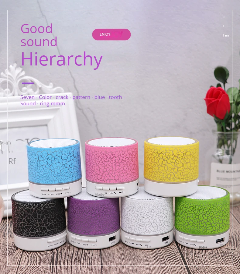 Factory Portable Mini Wireless BT Speakers A9 USB Stereo Sound cheap wireless Audio at retail Christmas hotline