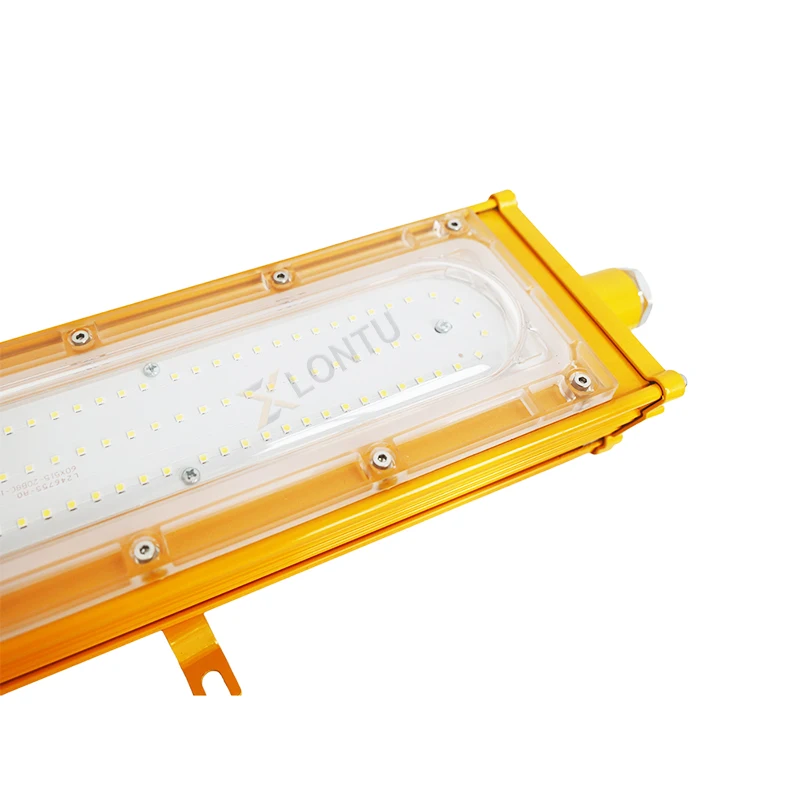 Ex nR IIC T6 Gc tD A21 IP65 T80 ℃ светодиодный взрывозащищенный свет ATEX Светодиодный линейный