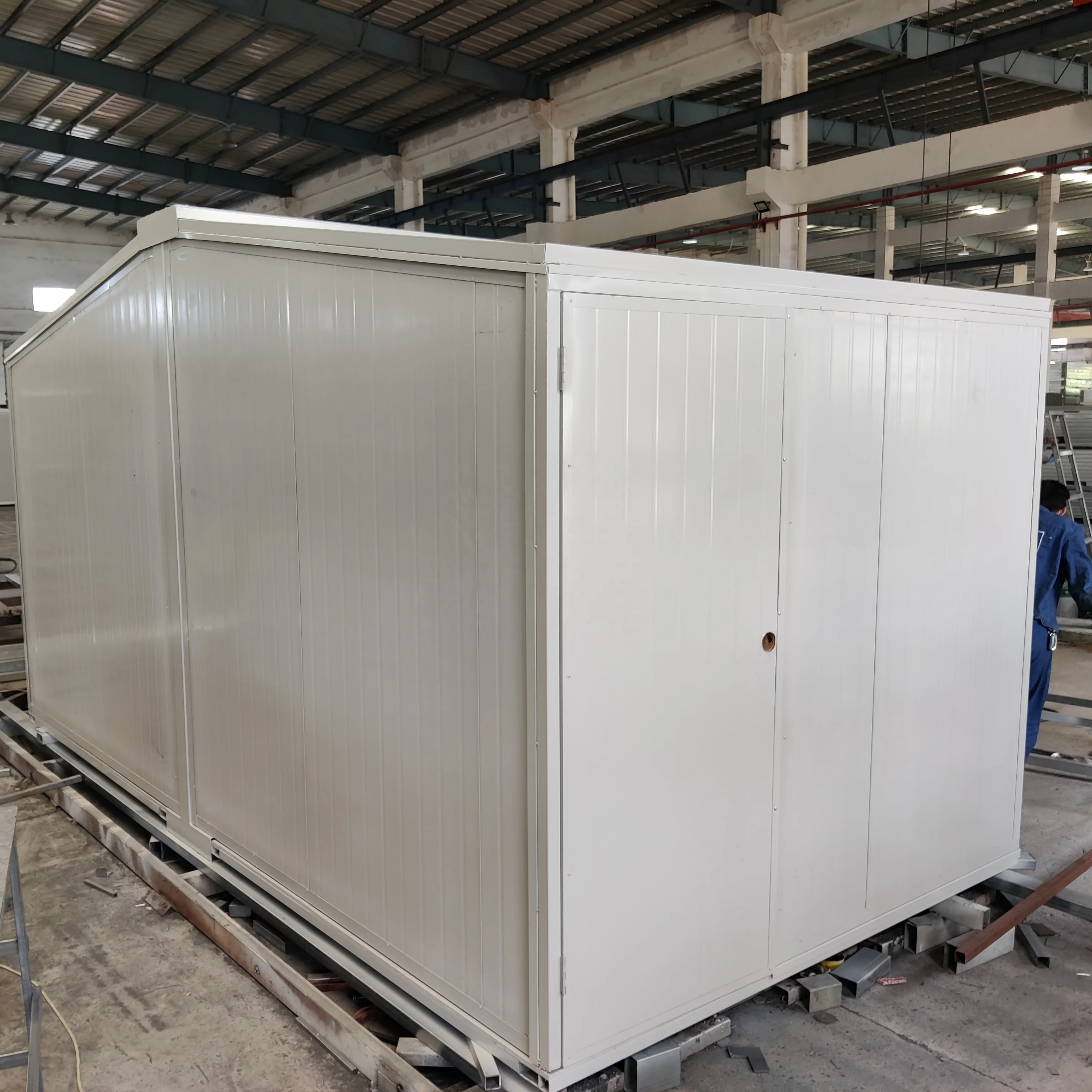 Расширенный складной сборный контейнерный дом, складной жилой контейнер/Расширяемый Складной контейнерный дом