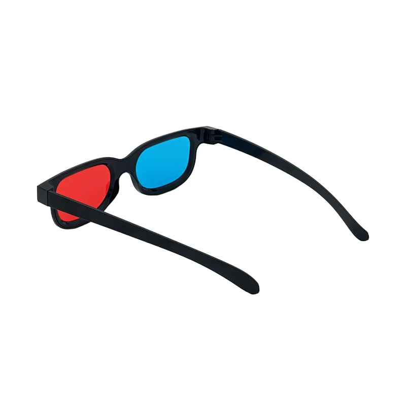 Factory Wholesale Passive Plastic red blue Anaglyph 3D glasses for amblyopia training