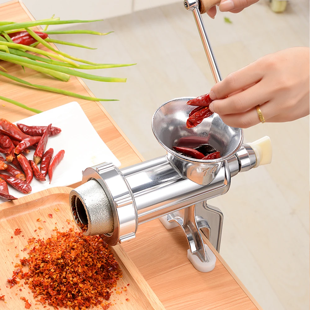 Эффективная портативная Мясорубка по заводской цене миксер Небольшая Ручная бытовая мясорубка для кухни