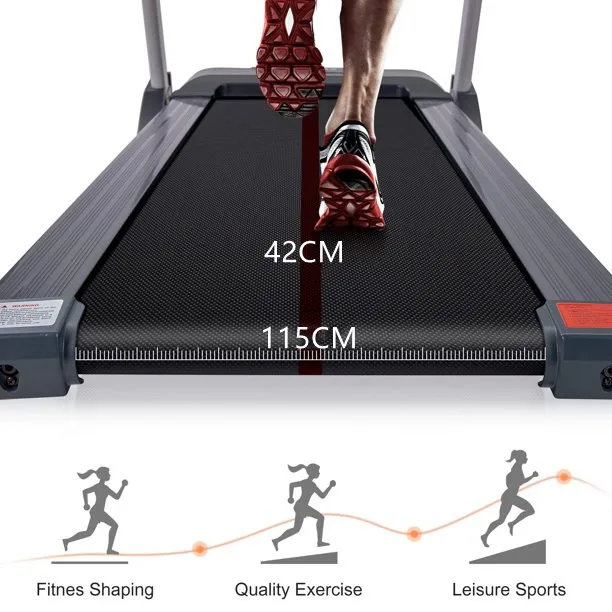 Lijiujia 1.75 hp Dc Motor Power Movable Treadmill Home Use with Convenient Lift Handle Sale Running Machine