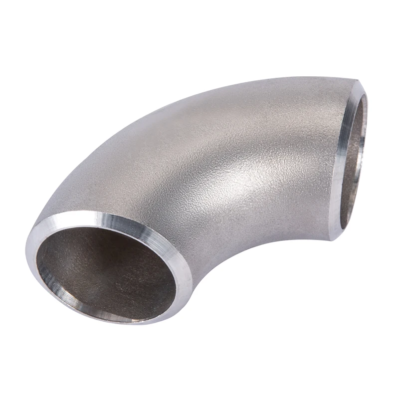 Sand Rolled Butt Welded Stainless Steel Elbow 90 Degree Long Radius Elbow SS Tube Fitting  Manufacturer