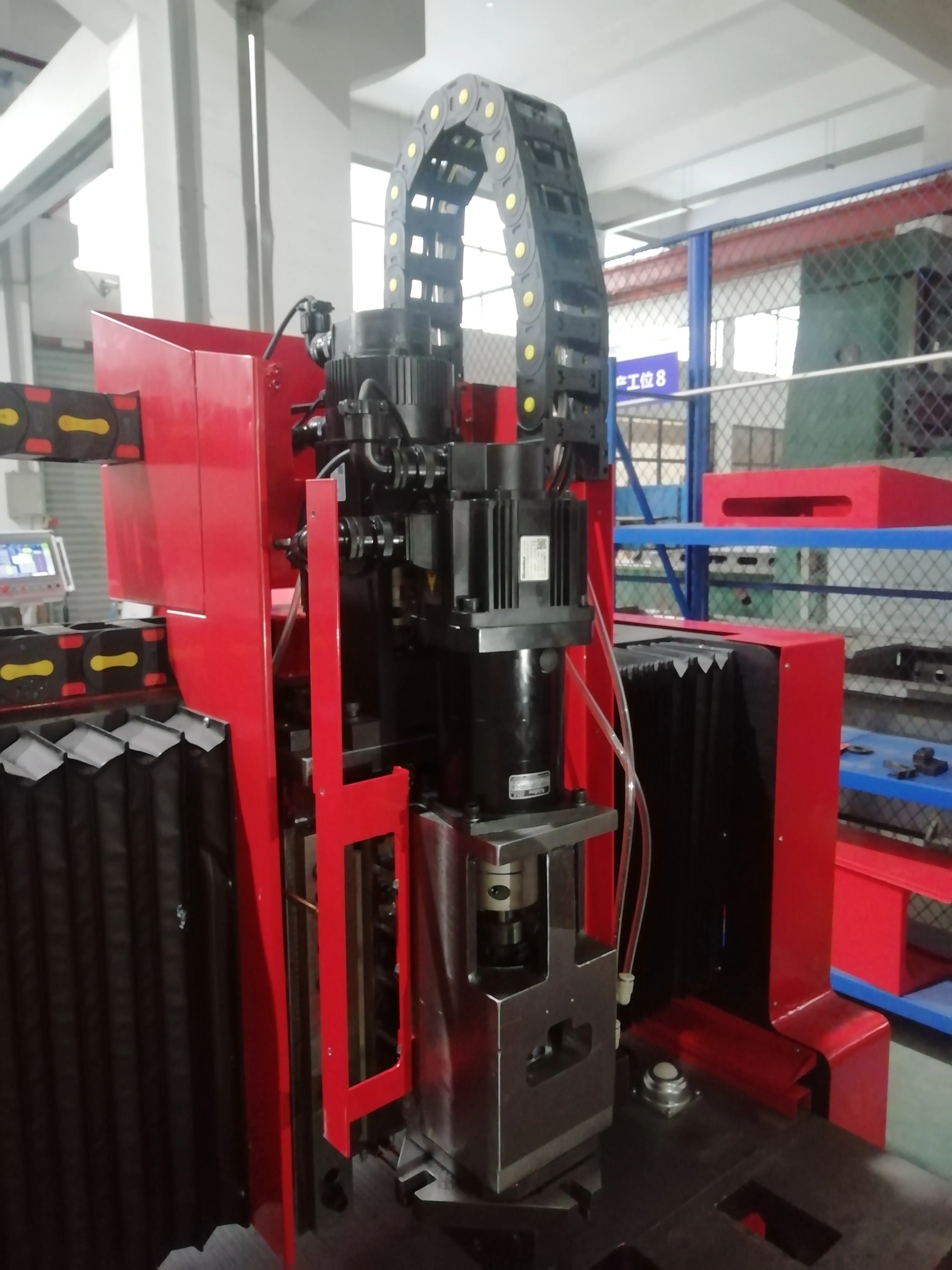 Cnc Metal  Grooving  Cutting Cnc Machine V Cut Groove machine metal steel