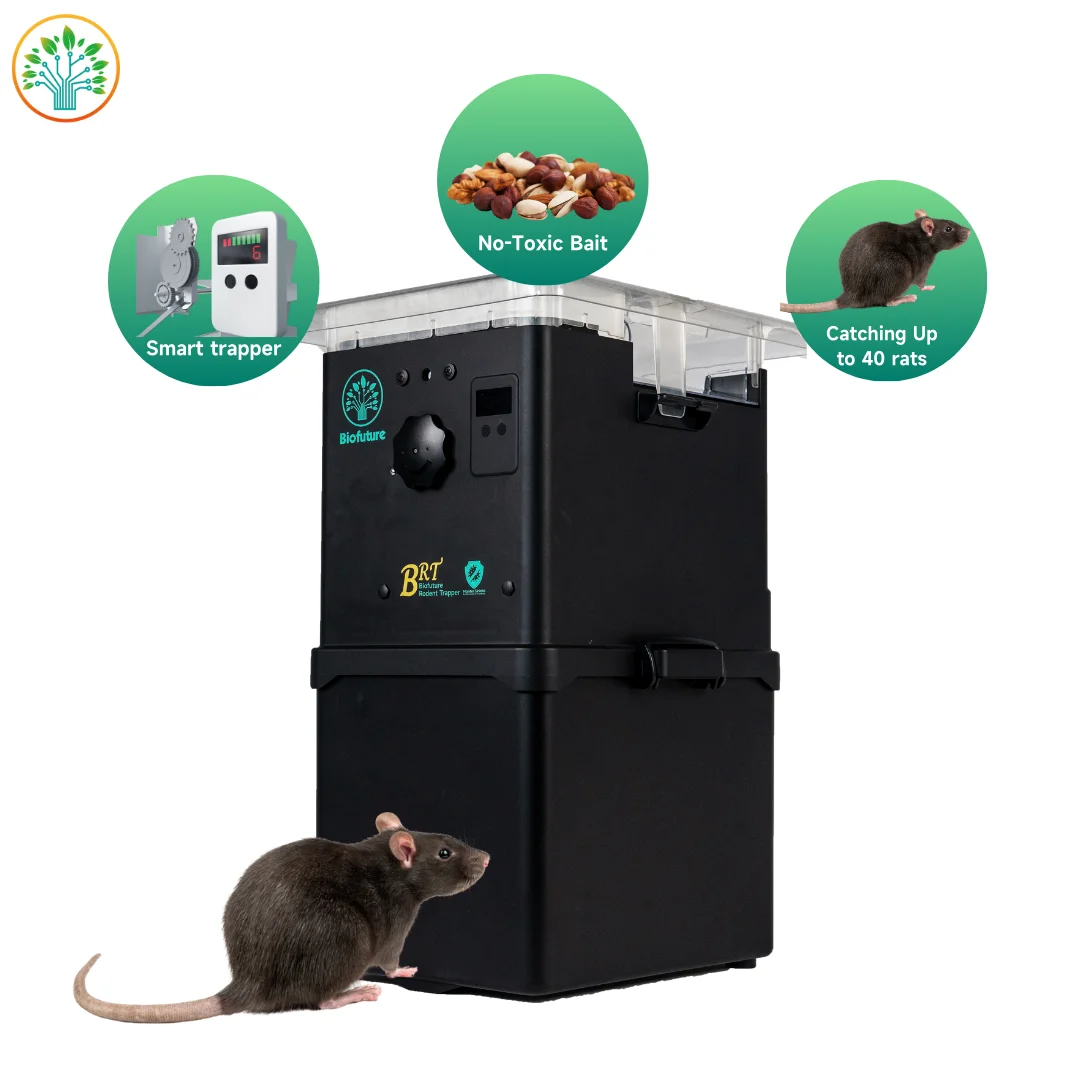 Eco- friendly Humane Rodent Trap Indoor and Outdoor BRT Mice Catcher