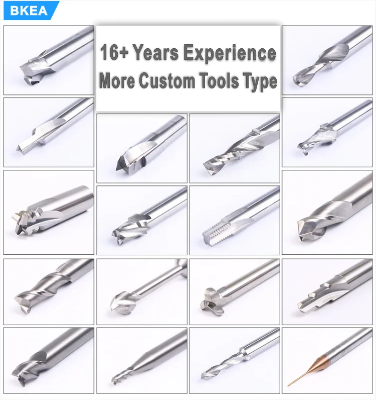 BKEA 16 years Customized Tungsten Carbide PCD diamond tooling Welding forming cutter tool