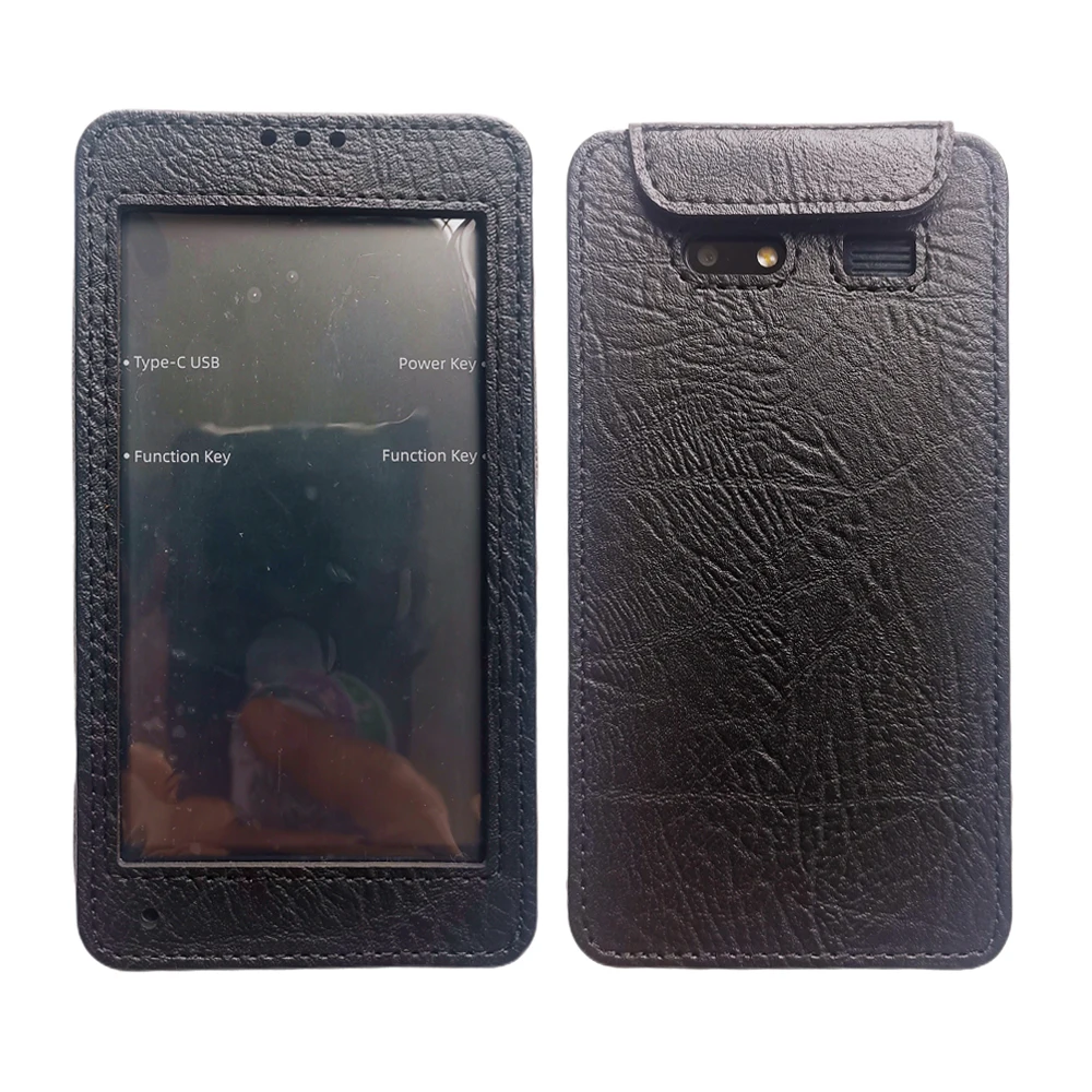 Handheld mobile pos machine case pu leather cover for Sunmi P2 mini