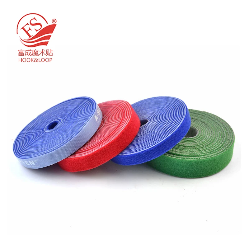 Hot Selling Reusable Adjustable 20mm Self Adhesive Back to Back  Hook & Loop  Cable Ties