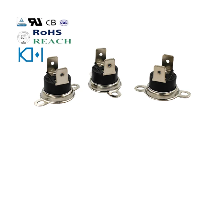KH 125V 16A Thermostat For Deep Fryer Bimetal Thermal Fuse 45-270 Degree UL TUV CB CQC ROHS REACH