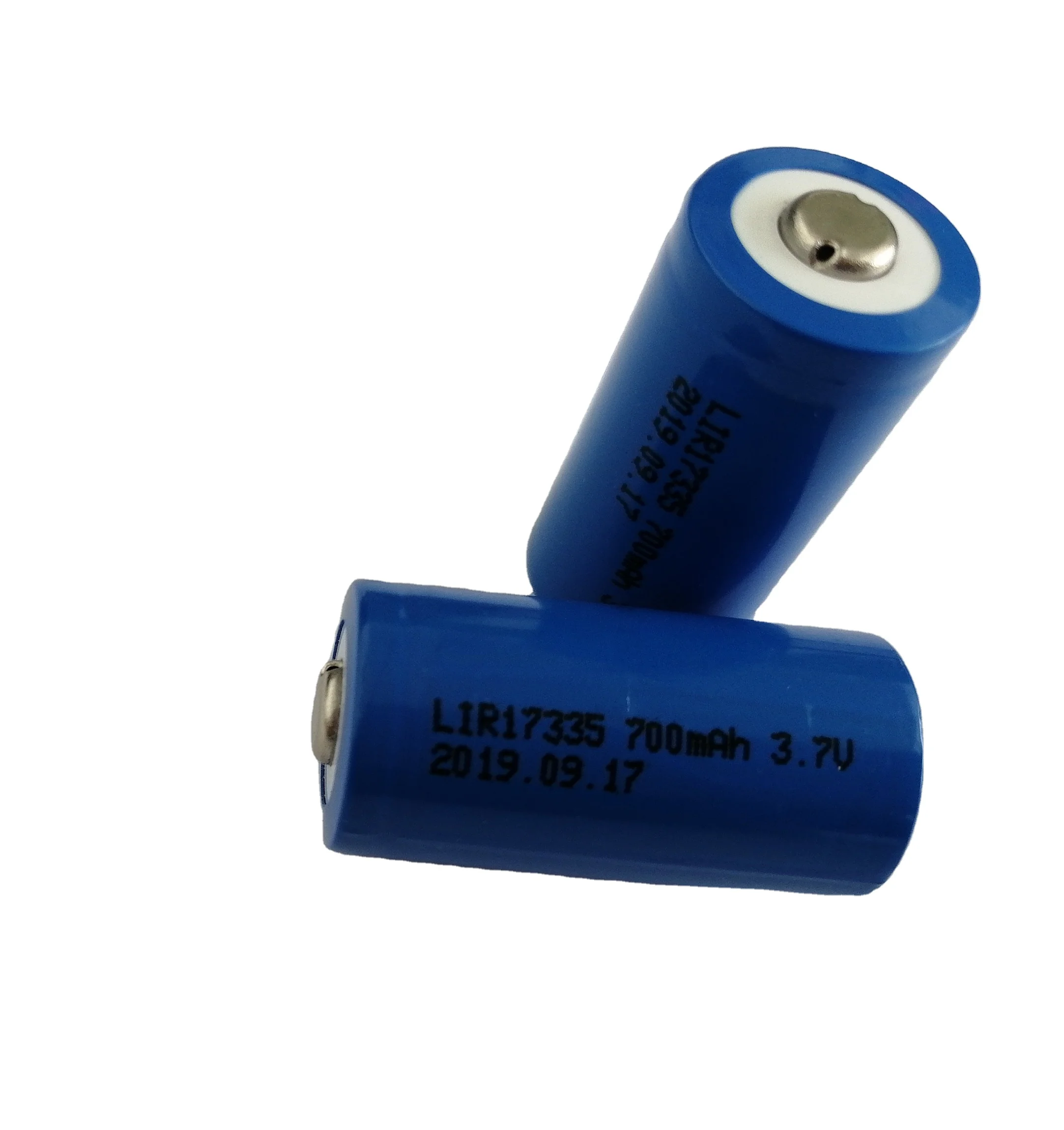 CR123A 3.7V Rechargeable Battery Lithium 16340 17335