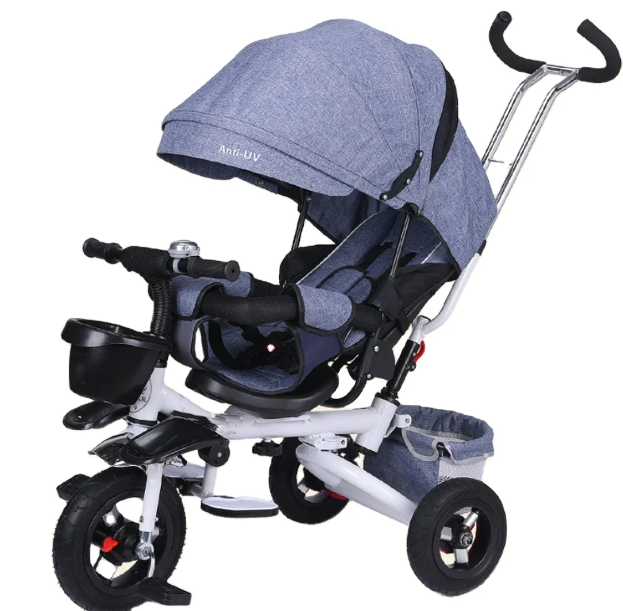 Nice Fashion Design 4 in 1 Baby Pedal Stroller Trike Tricycle Toys for Toddlers Boys Girls China (Mainland)