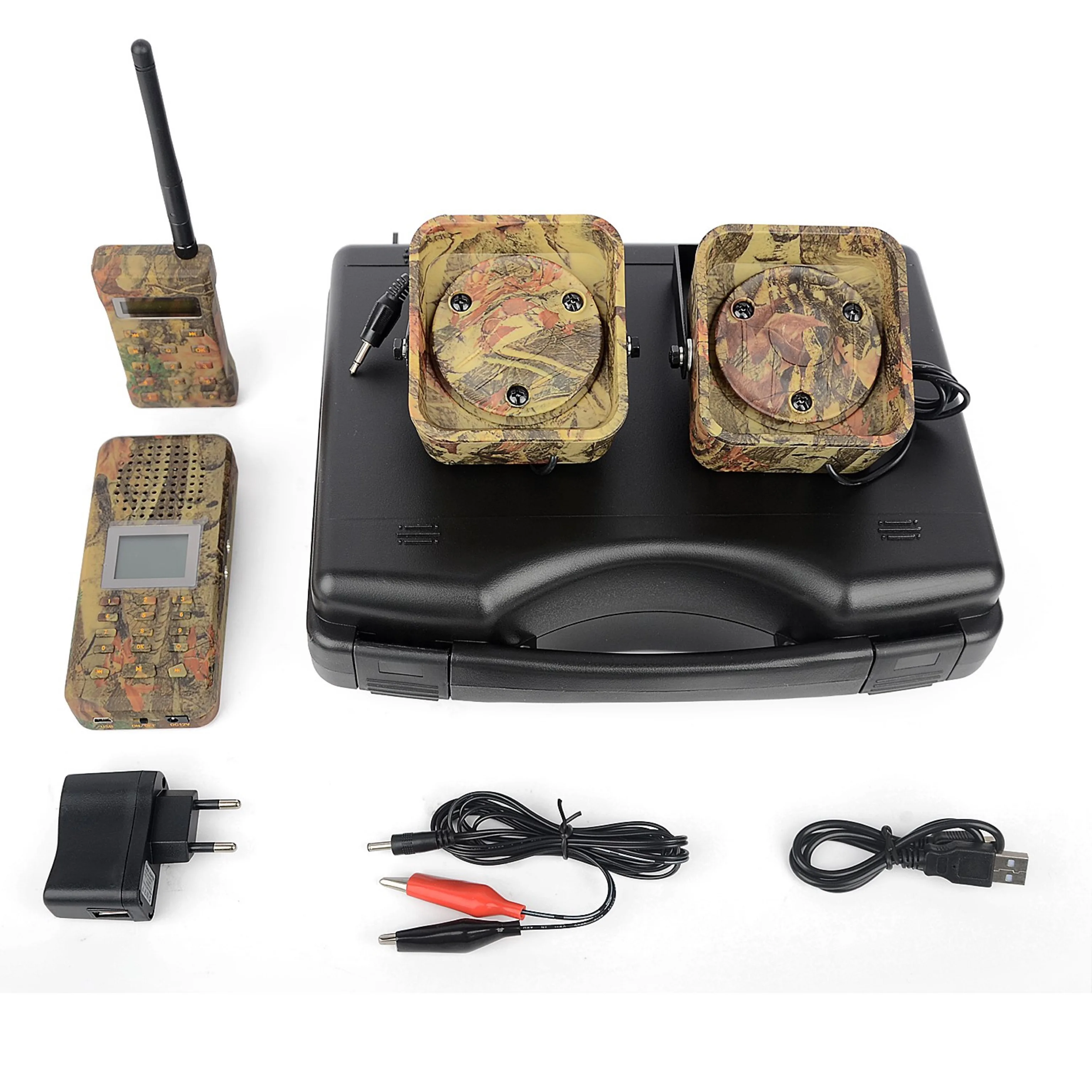 Remote control 500m and 50W loud Speakers hunting bird sound caller devices