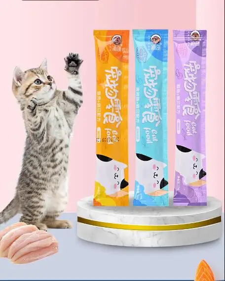 Factory Promotion Good Quality Special Offer High Protein Wet Food Strips For All Age