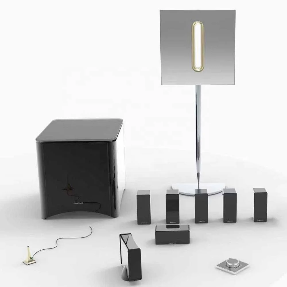 
2021 innovative products for speakers home theater 5.1 import 5.1 stereo system speaker with remote controller 