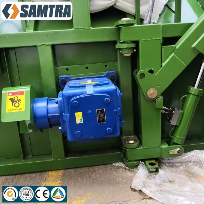 Китайский заводской трактор, буксируемый компостный Тернер, компостирующая машина для навоза, автоматический компост