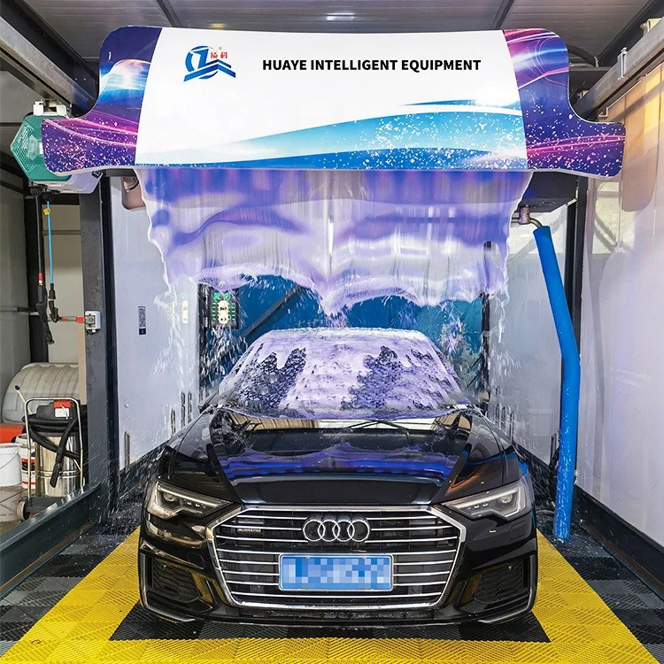 Automatic Car Washing Machine With Dual Arm Water Pump touchless car wash machine