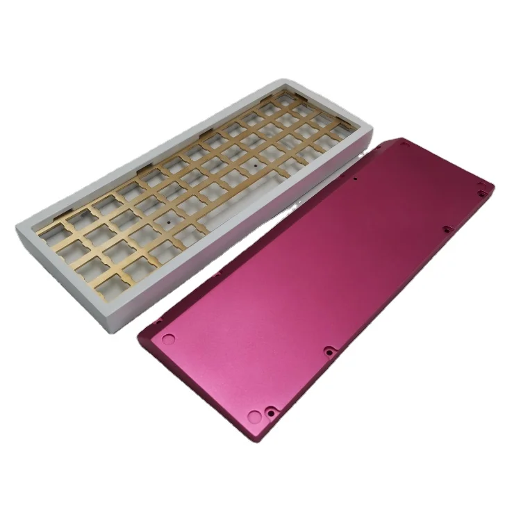 Aluminum Cnc Custom Wholesale large quantity of high quality Keyboard Case Back Place Machining