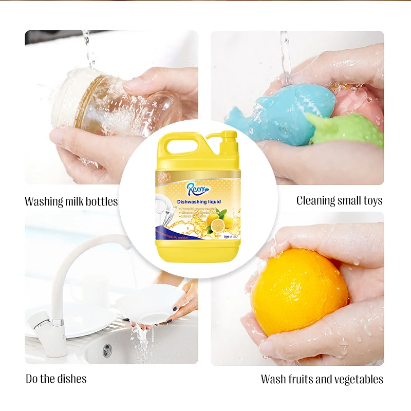 Good Effectively Hot Sell Popular 20L 25L Dish Detergent Liquid Mild Fresh Ginger Ingredients Dish Washing Liquid Soap