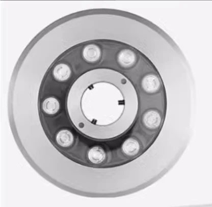 ip68 waterproof 9w adjustable outside dry underwater led fountain nozzle lights for small fountain