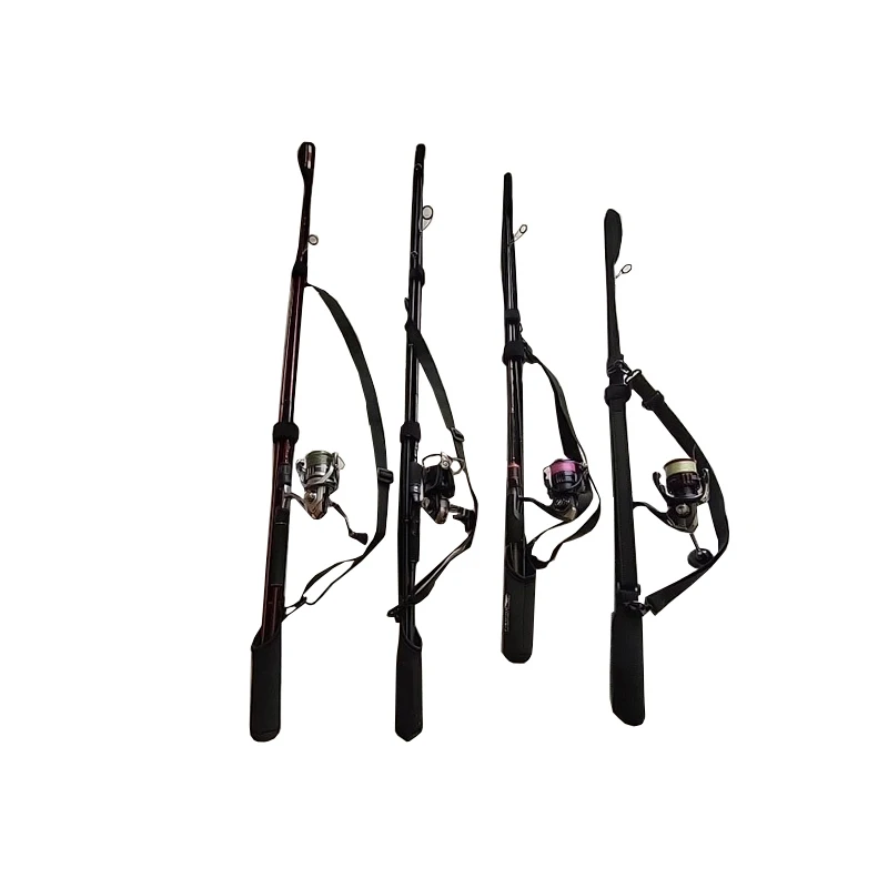 2023 Wholesale adjustable new fishing rod reel seat nls/nlc casting braided mesh rod fishing rod socks