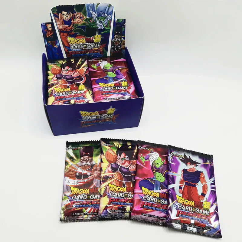 Wholesale 300pcs/box Japanese anime Trading Card Dragon Balls Goku Vegeta Frieza Super Saiyan anime playing cards for Collect