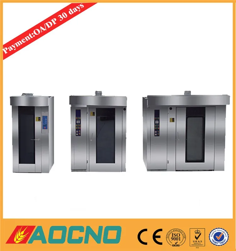 Industrial Wholesale Rotating Steam Rotary Oven Bread Making Machine