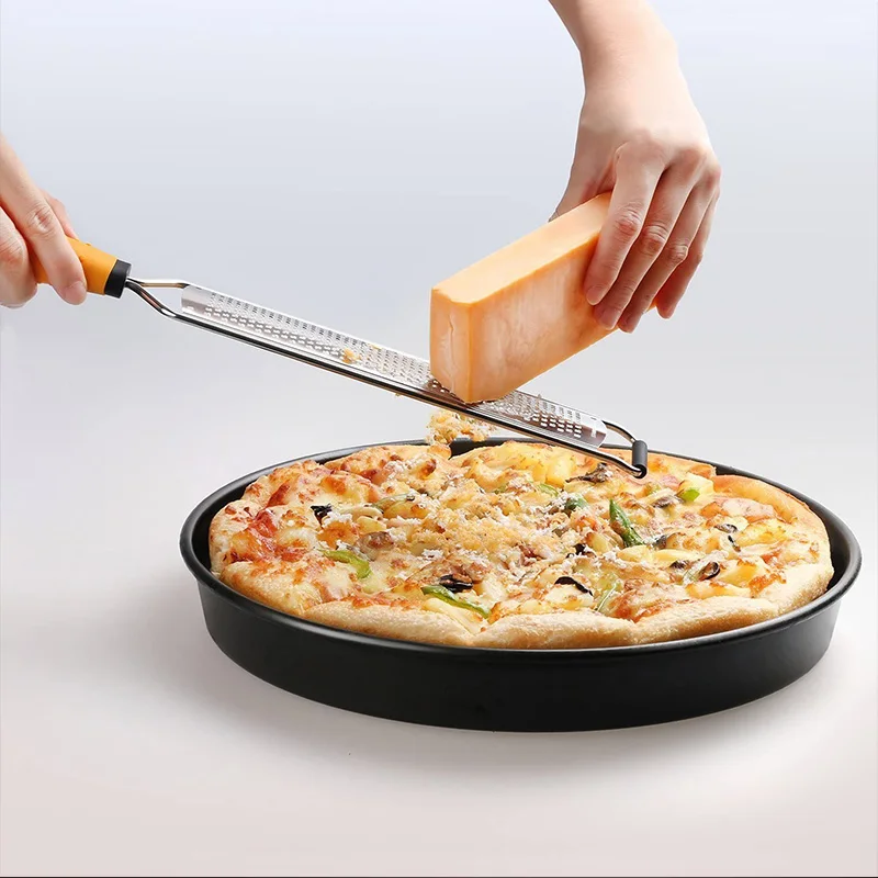 Parmesan Ginger Garlic Lemon Zester Citrus Premium Stainless Steel Sharp Kitchen Tool Cheese Grater