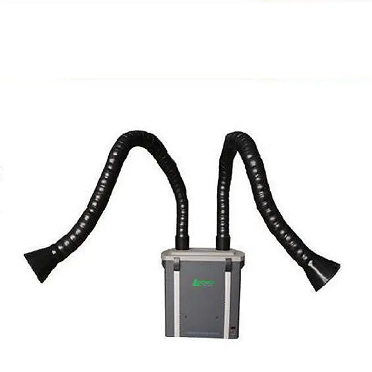 Portable co2 laser smoke evacuator,air filter fume extractor laser cutter laser DTF printer smoke with 2 hoses