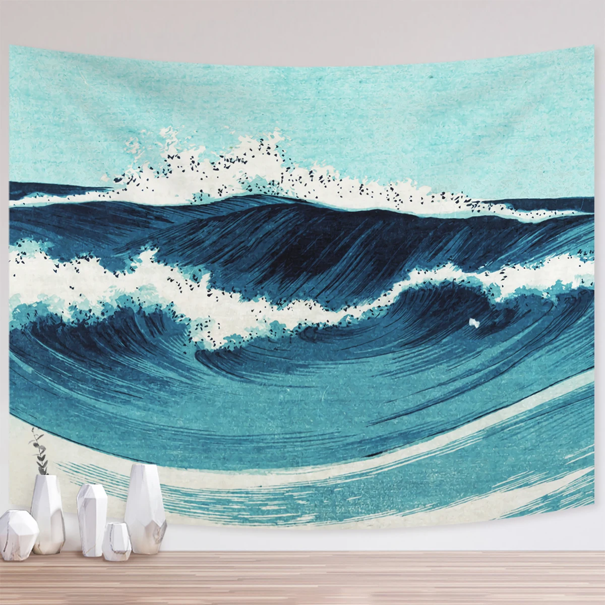 Выбор Amazon, дизайнерское трехмерное декоративное настенное одеяло в стиле бохо