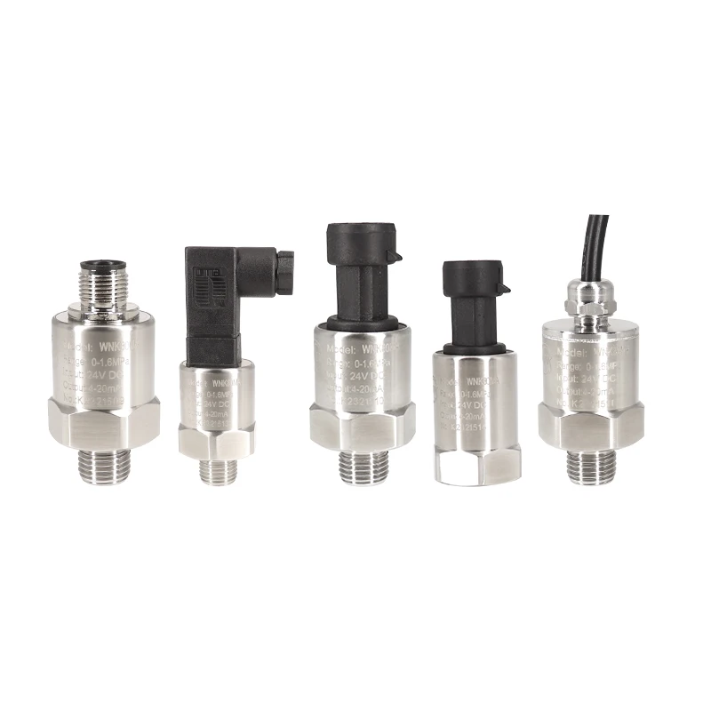 WNK 4-20mA 0-5V Water Pressure Sensor for Air Conditioner/Compressor