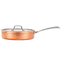 12 pcs Copper Pots and Pans Cookware Sets Stainless Steel Kichen Ware Cooking Cookware Set 316