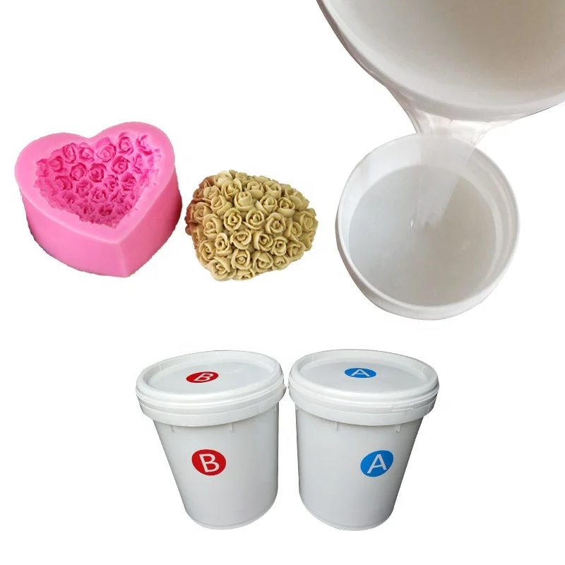 Платиновый отверждаемый жидкий силиконовый каучук для изготовления цементного гипса