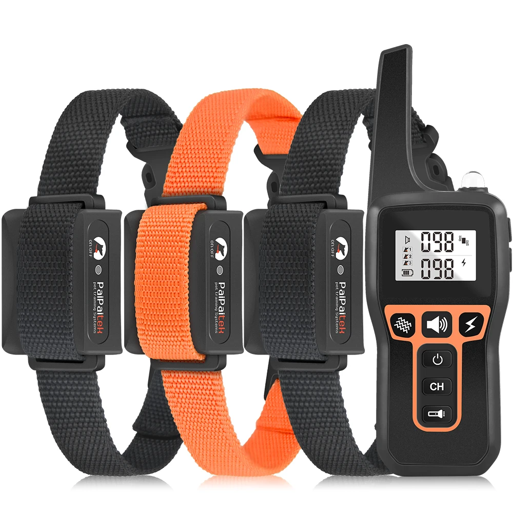 2024 newest hot sellers patented voluntarily barking trainer diad dog bark deterrent device remote training collars