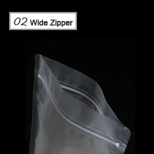 Amazon Hot Sale emballage plastic cellophane ziplock bags transparent