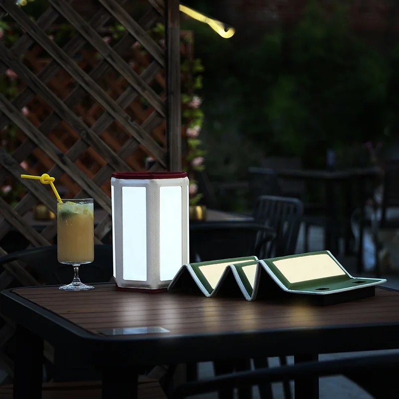 Camp Light Lantern Tent Camping Light Camping Table Light Solar Power Bank USB Charging for Outdoor
