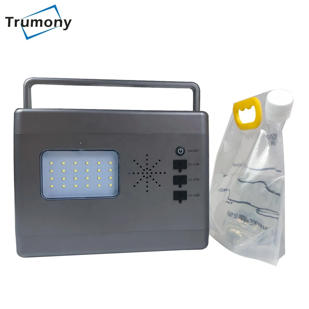 Trumony Outdoor Good Quality Emergency Metal Batteries 10W DC5V USB Output Function Aluminum Air Battery