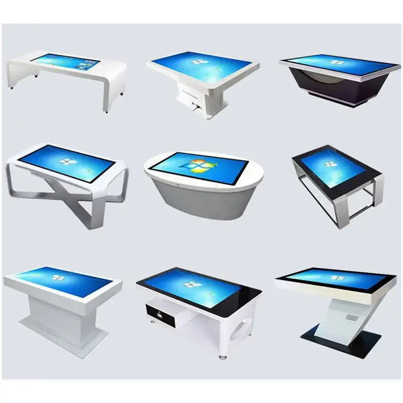 55 дюймов оптовый компьютерный стол интерактивный все в одном ПК сенсорный экран