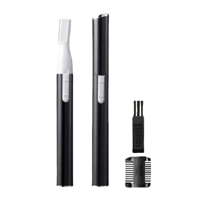 Painless Eyebrow Trimmer, Wet and Dry Use Eyebrow Pencil / Repair Knife