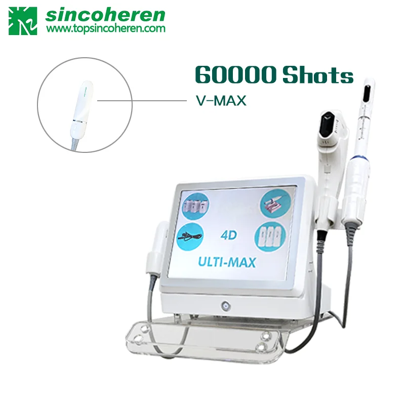 
Sincoheren germany 4d 5d hifu machine 8 cartridges hifu korea 12 lines hifu ultrasound 