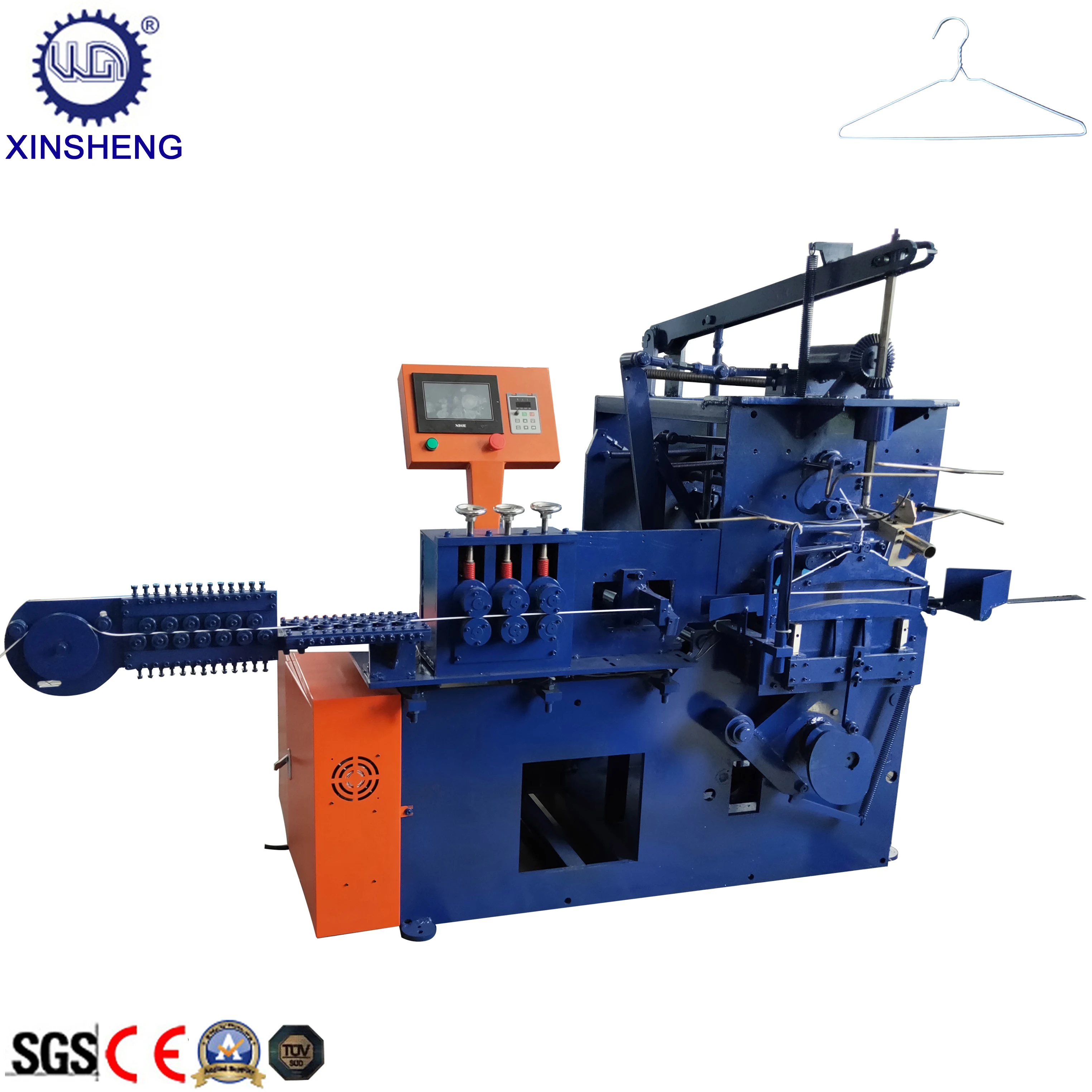 Fully Automatic Steel Wire Clothes Hanger Bending Machine with PLC