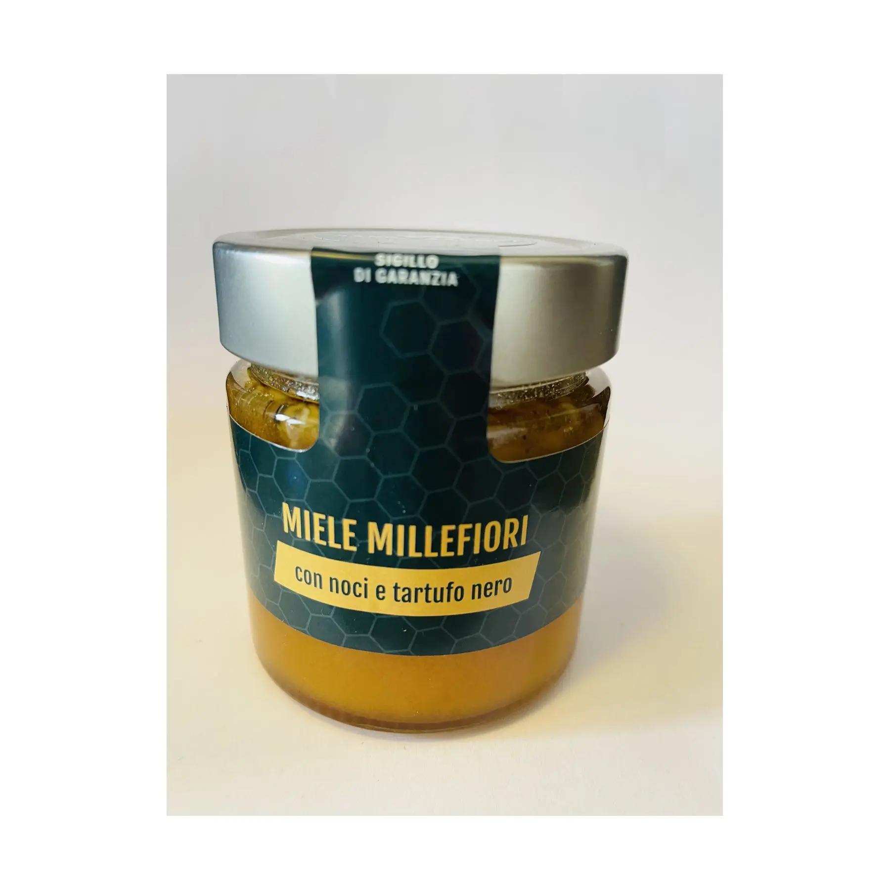Deluxe Wildflower Honey from Italy - 250gr Walnut & Black Truffle - Perfect for Appetizers, Desserts, and Mains