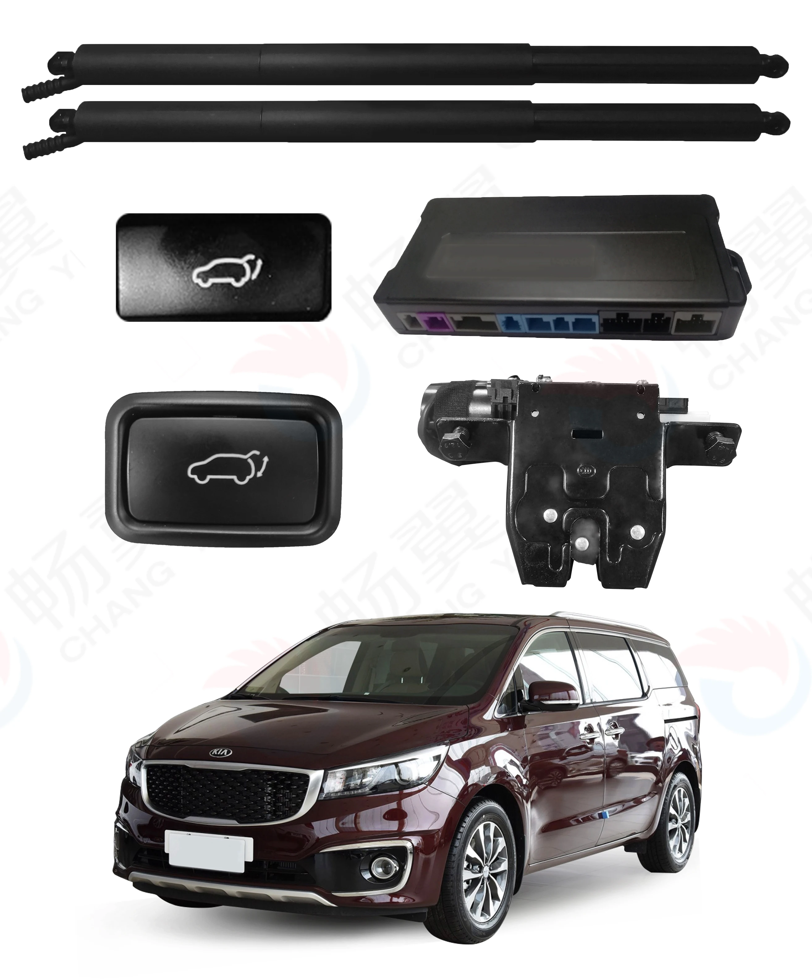 Auto Electric tailgate lift Power Electric tailgate lift system Manufacturer for Kia Carnival 2015+ (Foot Sensor Optional)
