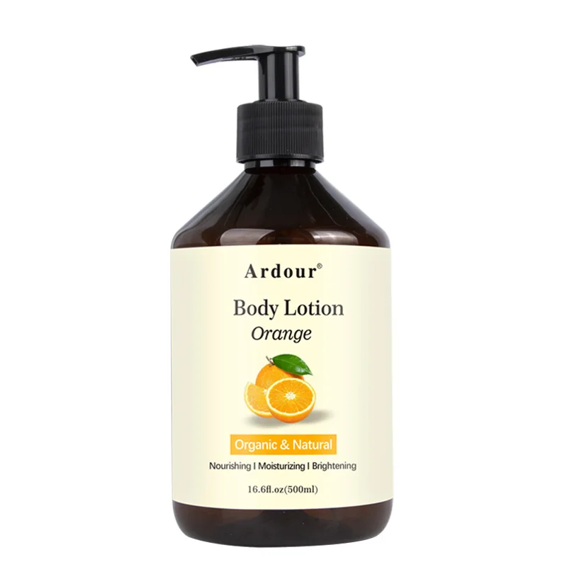 Ready To Ship Refresh Fruit Body Care Lotion Skin Care Hydrating Orange Body Cream Butter Lightening Whitening Moisturizing