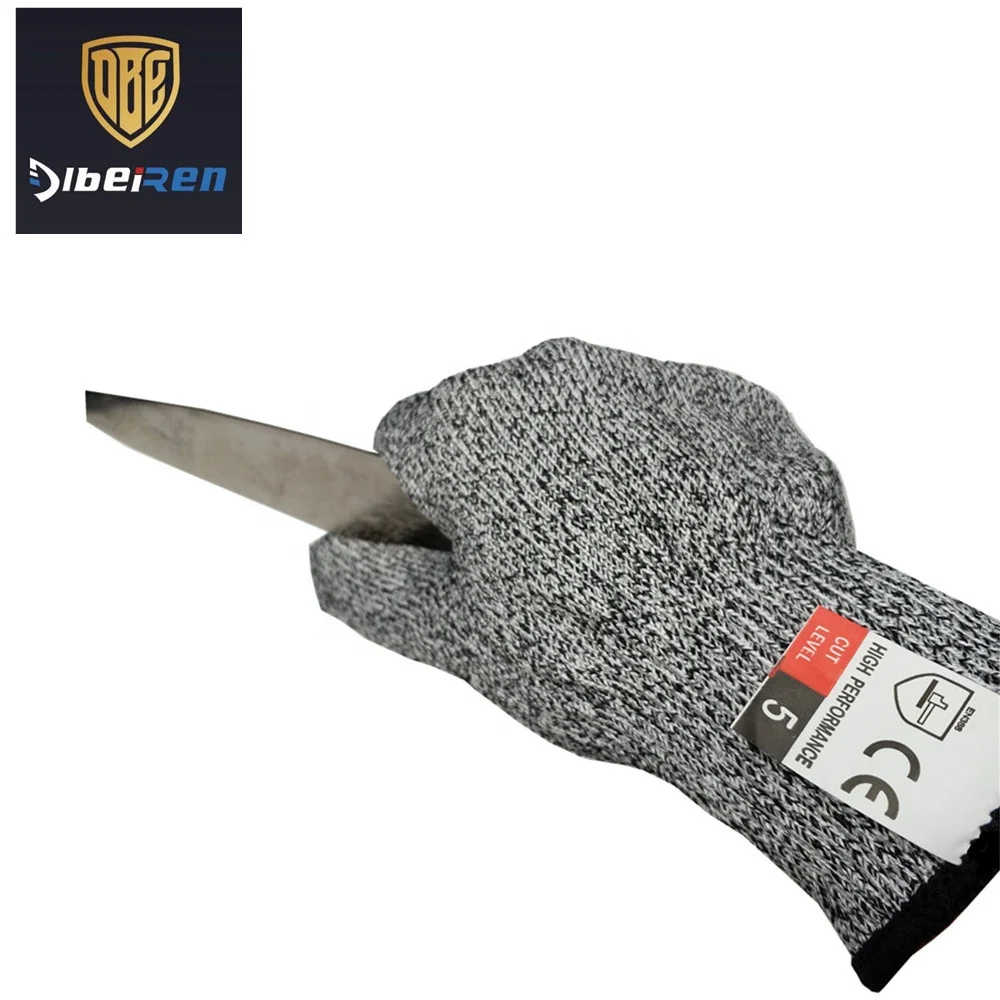 Food Grade Level 5 Proof Safety Hand Protection Yard Work Kitchen Anti Cut Resistant Gloves for Cutting