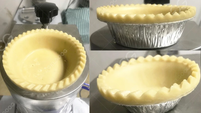 1800 pcs/h Pie Crust Press Large Tart Skin Making Machine